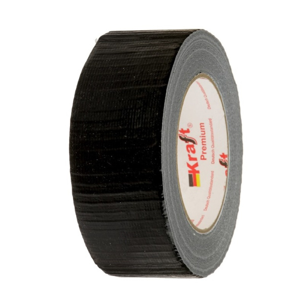 Скотч армированный черный KRAFT (ТПЛ)